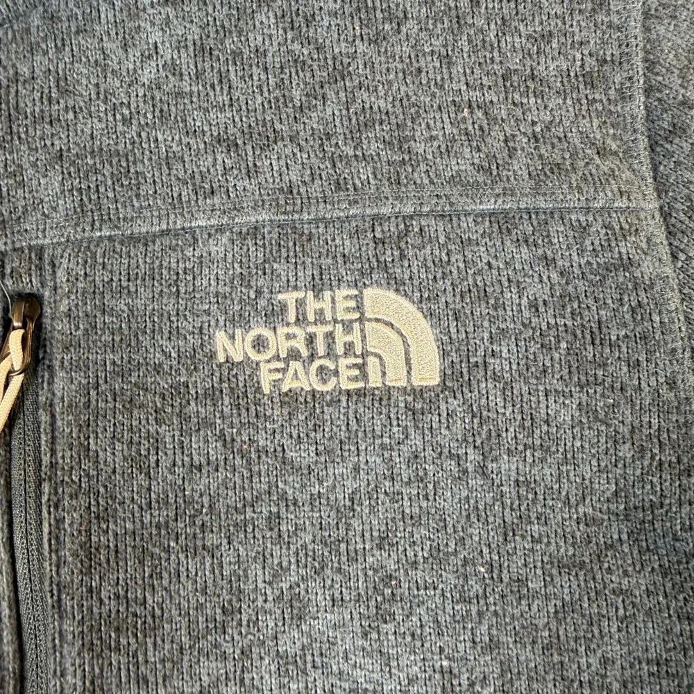 The North Face Gordon Lyons Quarter Zip Fleece Pullover‎ Mens Medium Blue 3106